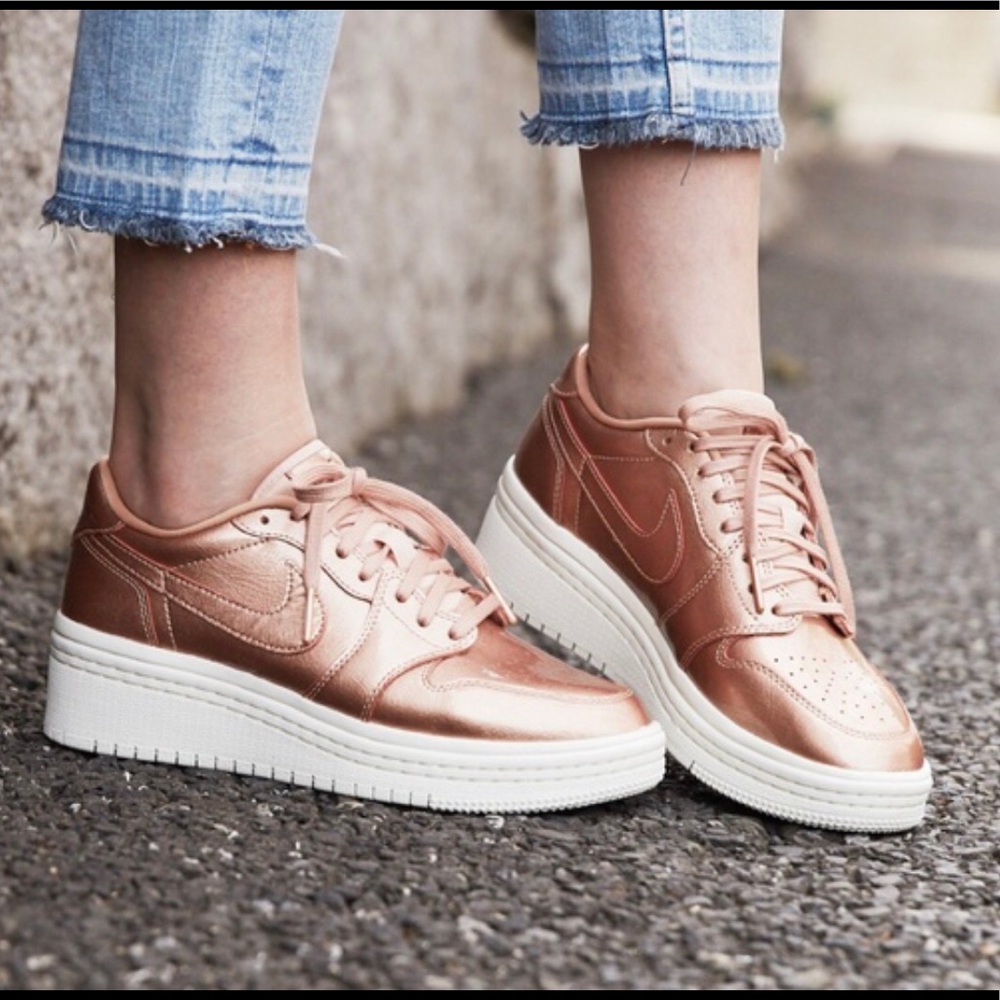 Air Jordan 1 Retro Low Lifted Sneakers